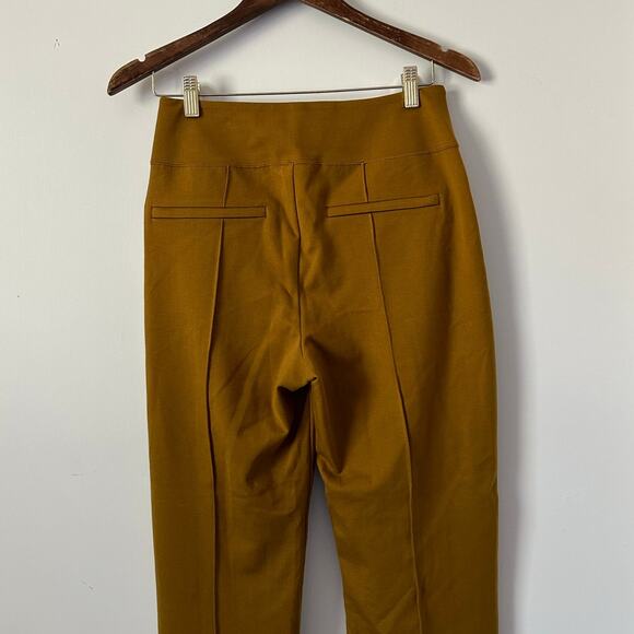 Athleta Eastbound Straight Leg Pant Brass Yellow size 6 - Picture 10 of 11
